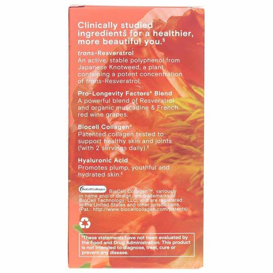 Collagen Booster with Hyaluronic Acid & Resveratrol, RVN